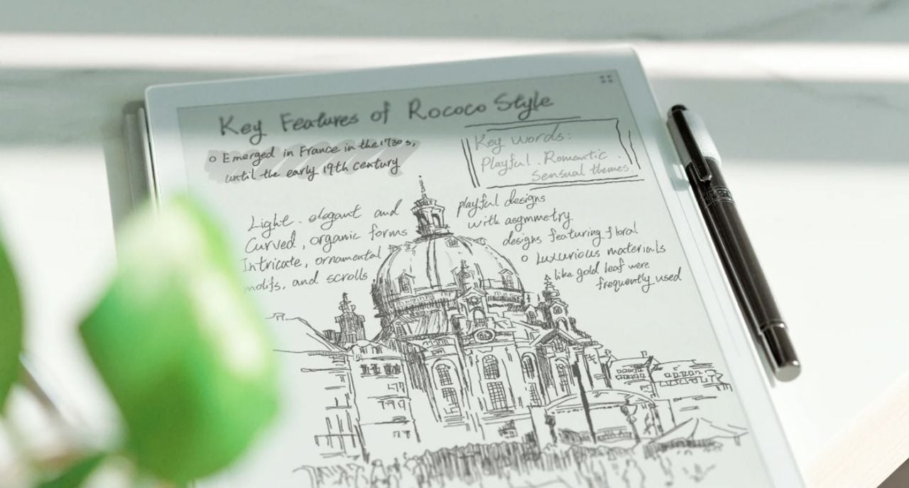 Supernote E-Ink Notebook Turns Your Handwritten Notes into Digital Documents, Presentations & More