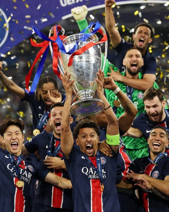 مبابي يعلق علي تتويج باريس سان جيرمان بلقب دوري أبطال أوروبا