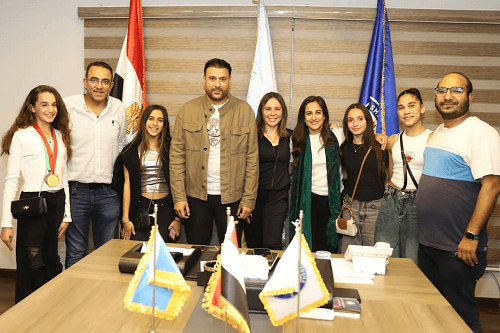 سموحةيكرم أبطال الجمبازالإيقاعي بعد التألق في البطولات المحلية