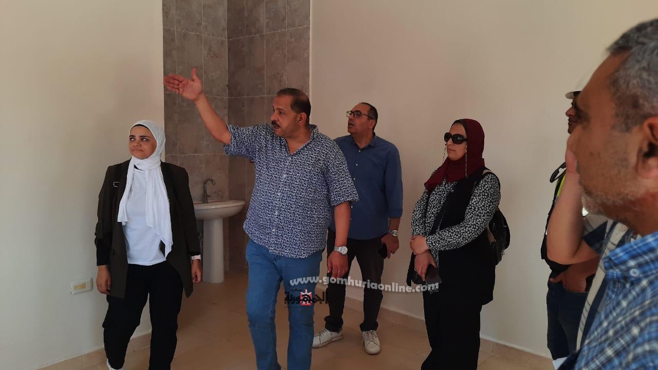 رئيس مياه دمياط يتفقد مشروعات برنامج "تحسين الخدمات المستدامة"