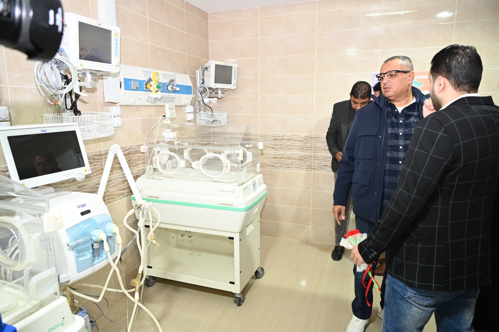 محافظ جنوب سيناء يفتتح مشروع تطوير مستشفى أبو رديس المركزى