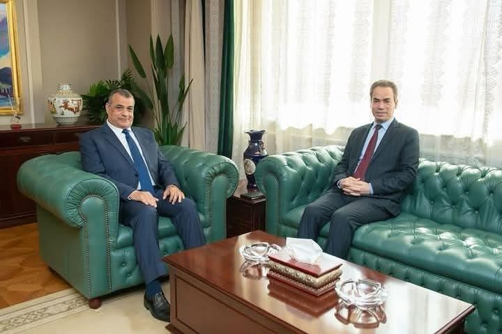 وزير الدولة للإنتاج الحربي يستقبل رئيس الهيئة الوطنية للإعلام
