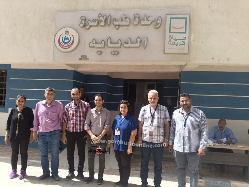 تقديم الخدمات الطبية لـ ١٠٨٦ مواطن بقرية الديابة بابوقرقاص