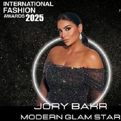 تكريم جوري بكر فى مهرجان "international fashion awards"