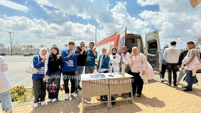 الاتحاد المصرى لطلاب الصيدلة ينظم حملة للتبرع بالدم