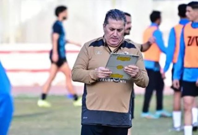 مران الزمالك.. بيسيرو يطالب الفريق الفوز علي سموحة في كأس العاصمة