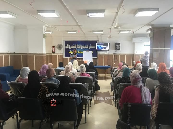 ختام فعاليات الدورة التدريبية لفني البلهارسيا بصحة دمياط