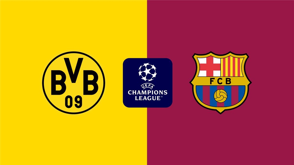 موعد مباراة برشلونة وبوروسيا دورتموند اليوم بدورى أبطال أوروبا