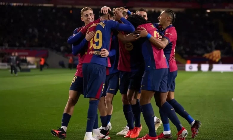 ترتيب برشلونة قبل مباراة إسبانيول