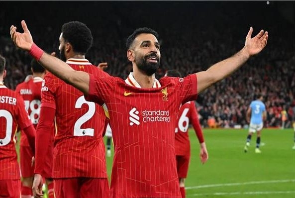ترتيب محمد صلاح في سباق الحذاء الذهبي الأوروبي