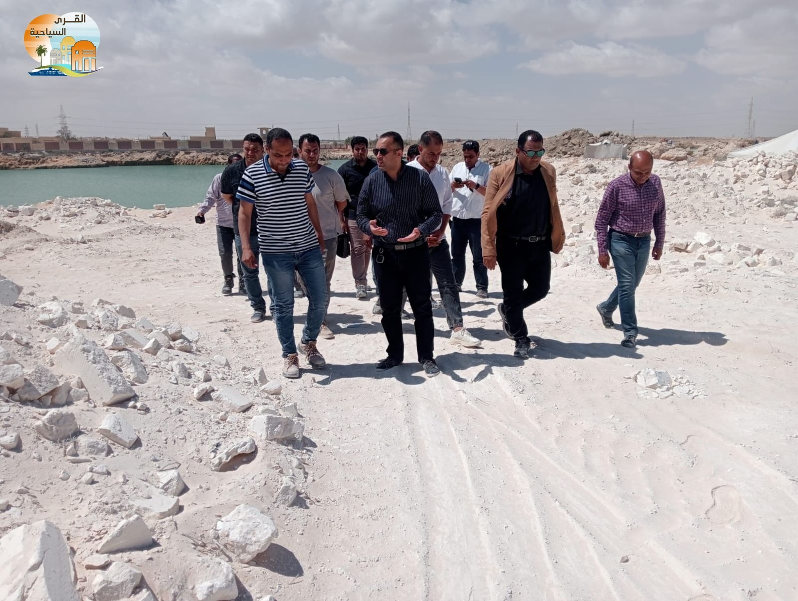رئيس جهاز القري السياحية يتابع تنفيذ المشروعات الجاري تنفيذها