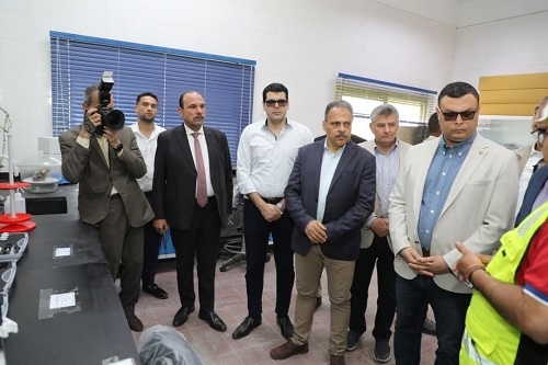 وزيرالإسكان ومحافظ الشرقية يتفقدان مشروع صرف صحي ميت جابر