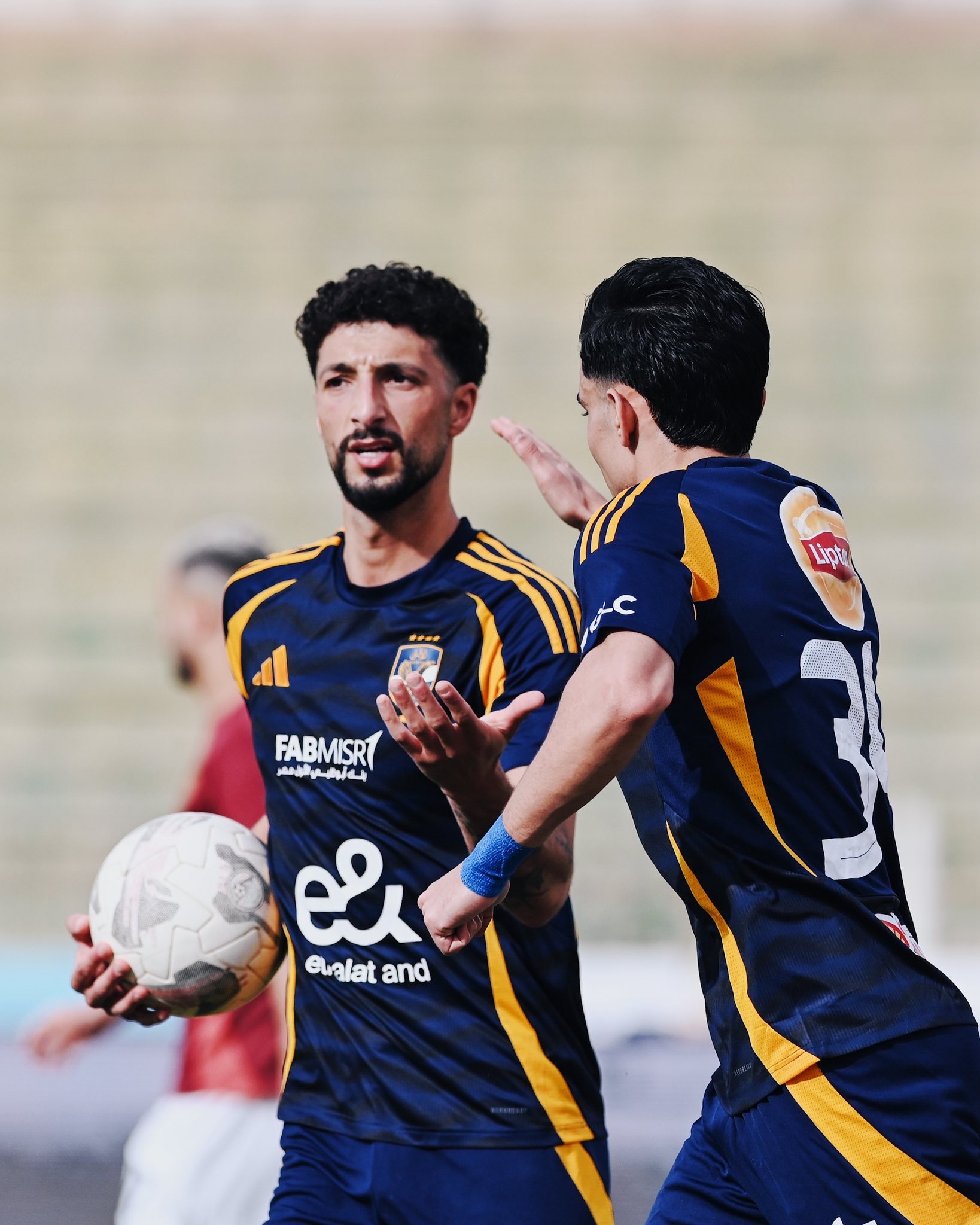 الاشعة تحسم حجم إصابة وسام أبو علي ومدة غيابه عن الأهلي