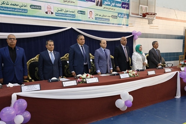 محافظ كفرالشيخ يشهد فعاليات الأسبوع البيئي وريادةالأعمال بالجامعة