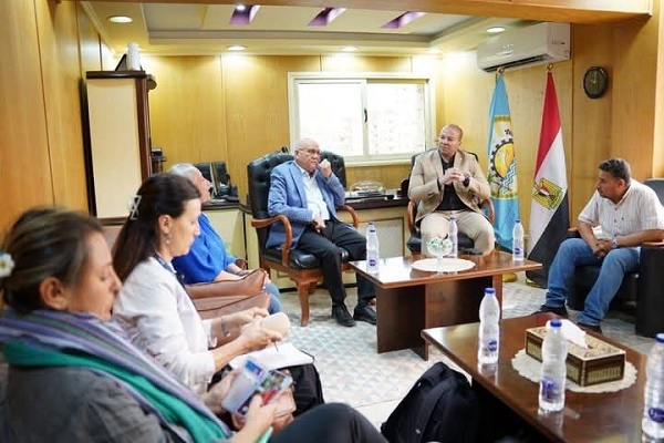 وكيل وزارة الصحة بمطروح يستقبل وفداً من الصندوق الدولي للتنمية الزراعية