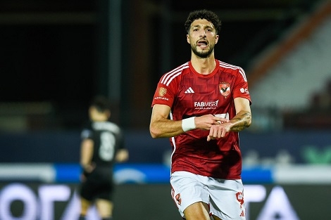شاهد.. وسام أبوعلى يخطف هدف قاتل للأهلى أمام البنك