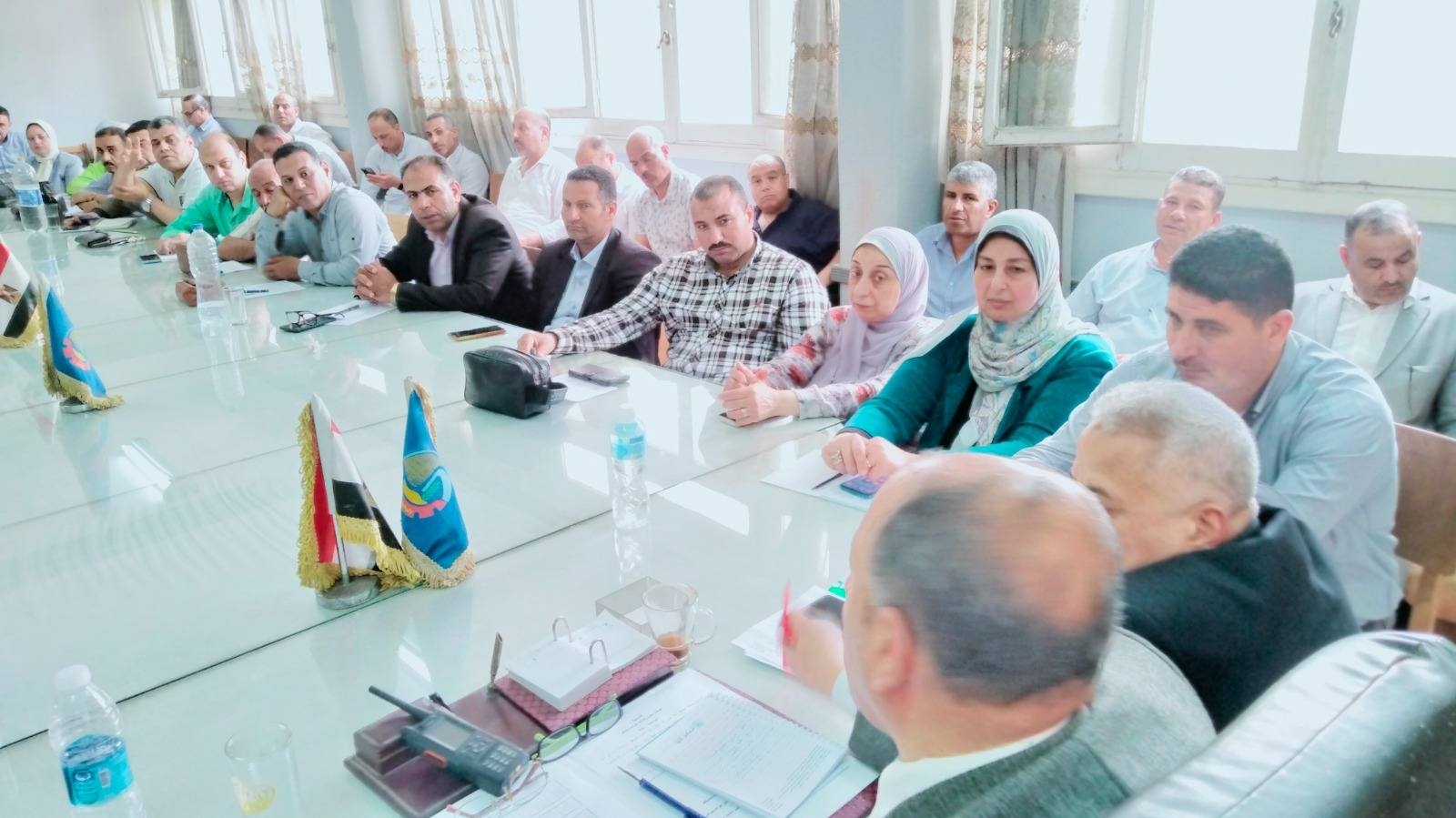 فى اجتماع بزراعة البحيرة