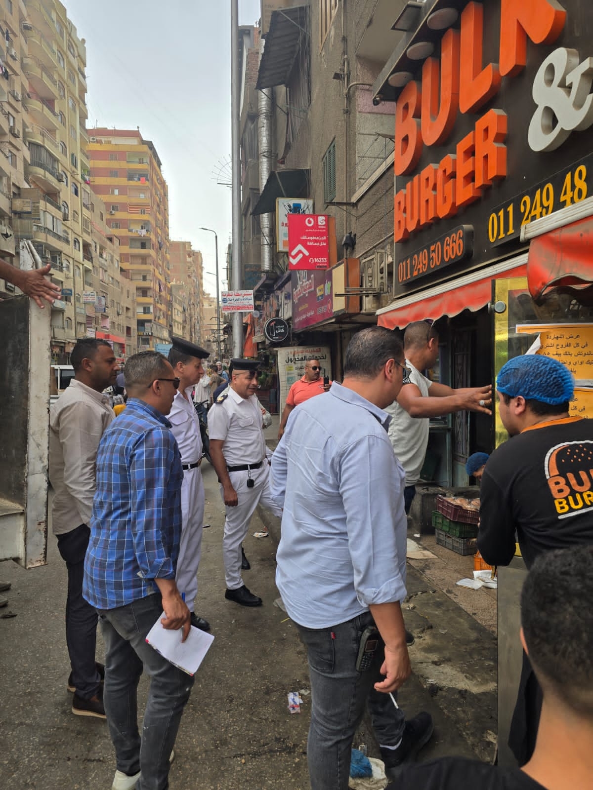 الجيزة تحكم سيطرتها على الإشغالات بكعبيش والطوابق