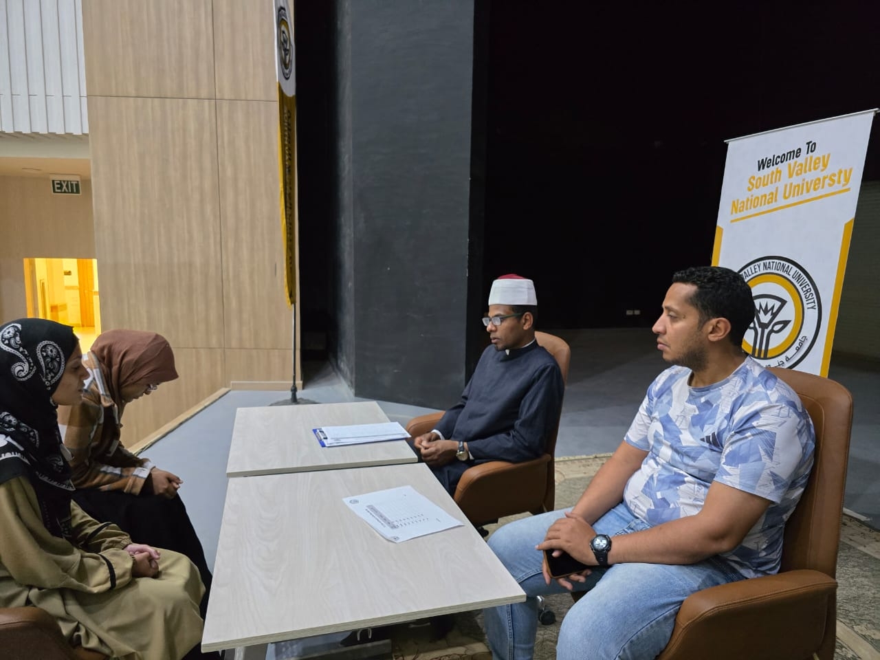 اعلان الفائزين بمسابقة حفظ القرآن الكريم بالجامعة الأهلية بقنا