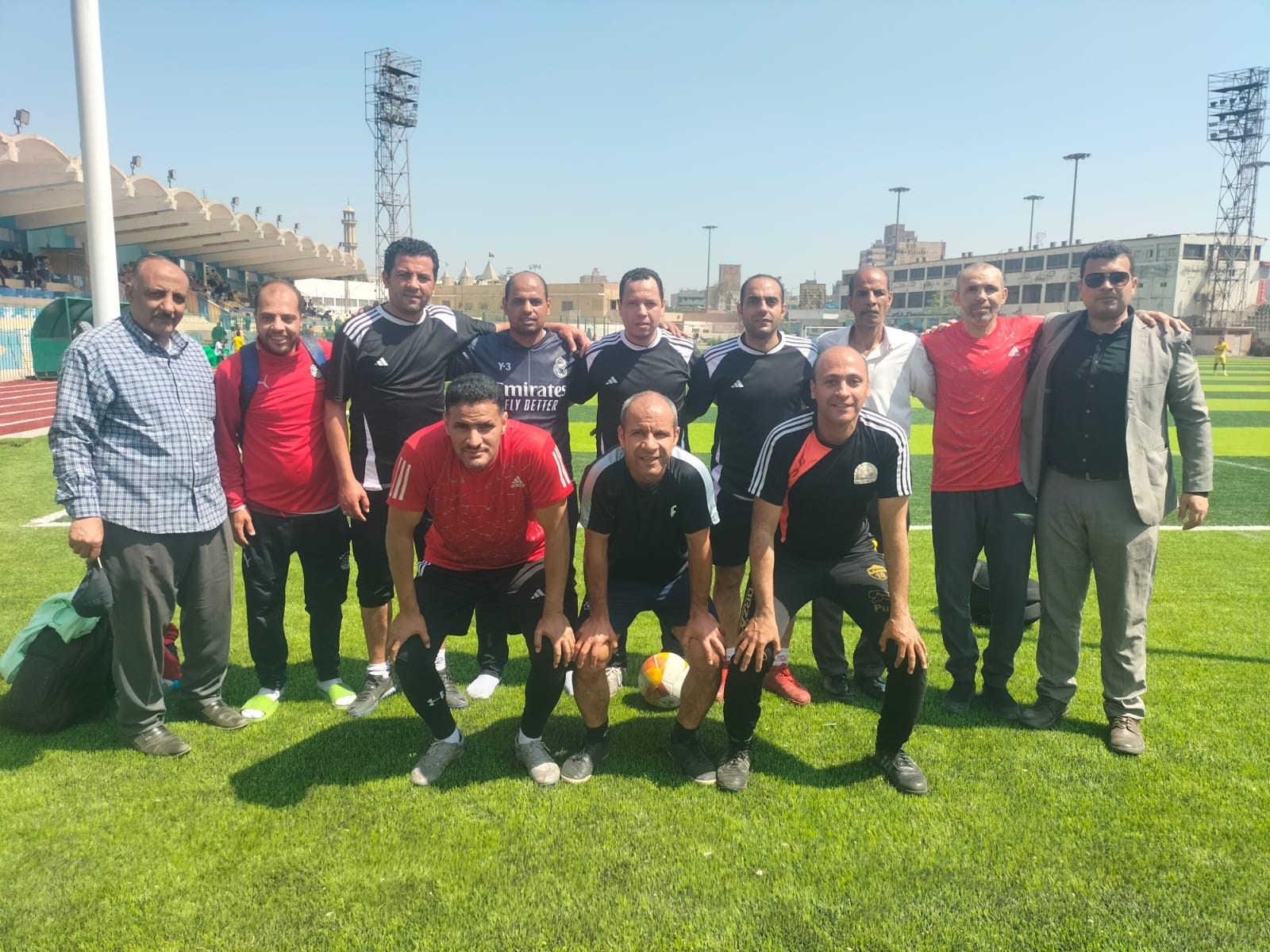 الجيزة تفوزبخماسيةعلى فريق٣٦٠الحربي في دوري الدرجةالاولى للشركات