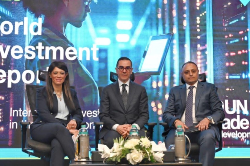 وزيرا الاستثمار والتخطيط يطلقان تقرير الاستثمار العالمي لمنظمة أونكتاد