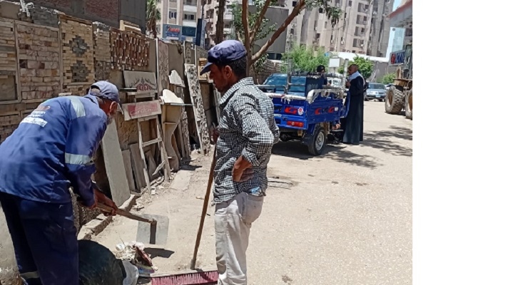 محافظ أسيوط: حملات نظافة ورفع المخلفات بشوارع حي شرق