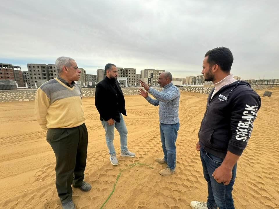 تنفيذ 27 مبنى خدميًا في منطقة غرب المطار