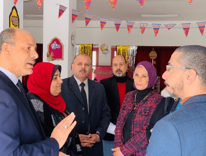 لفحص وعلاج مشاكل الإبصارلتلاميذ الاسكندريه