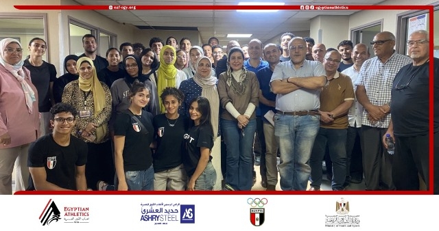 جامعة القاهرة تضيء طريق "المجد"لأبطال ألعاب القوى"
