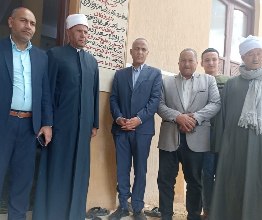 افتتاح مسجدين بمركزى اهناسيا وبنى سويف