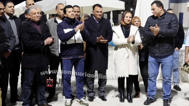 وزير الشباب معسكر القرش اضافة قوية للمنشآت الرياضية بمصر