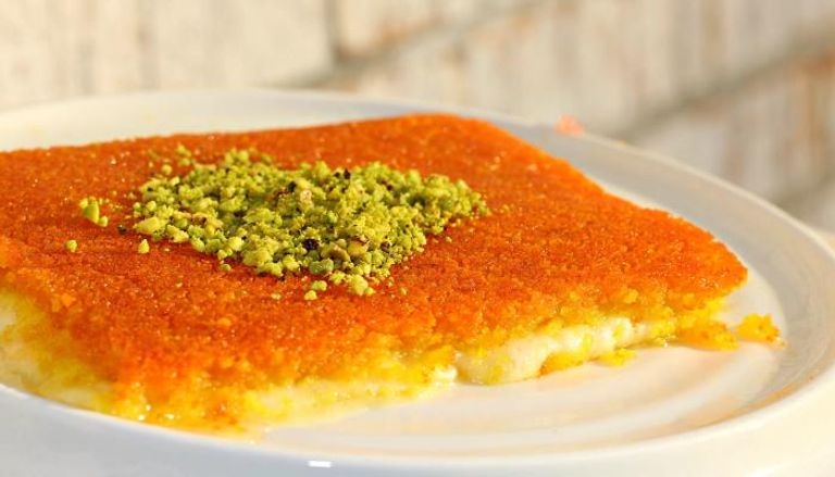الكنافة بالجبنة فى المنزل