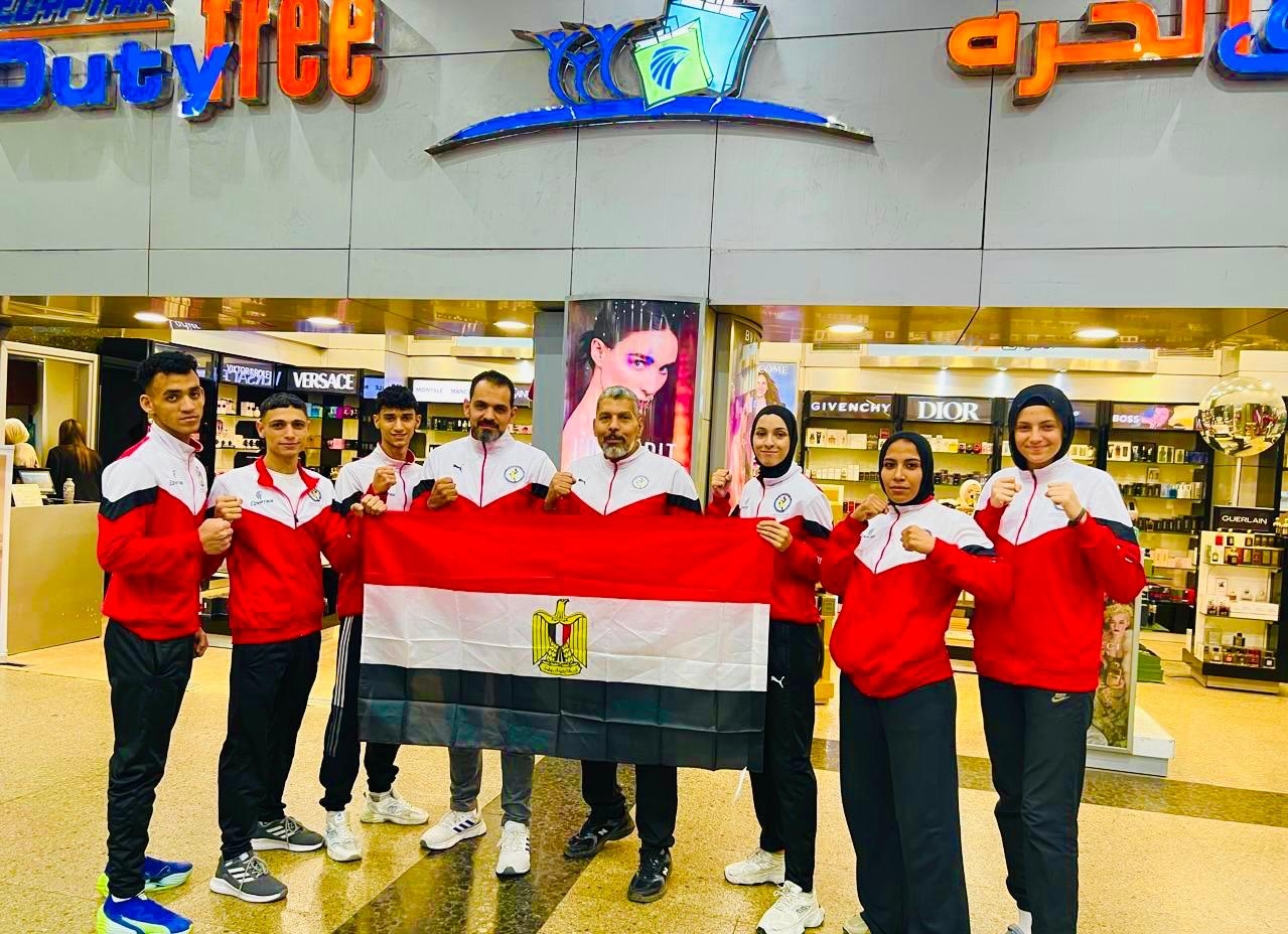 منتخب مصر يطير إلى تركيا للمشاركة في بطولة العالم للمواي تاي