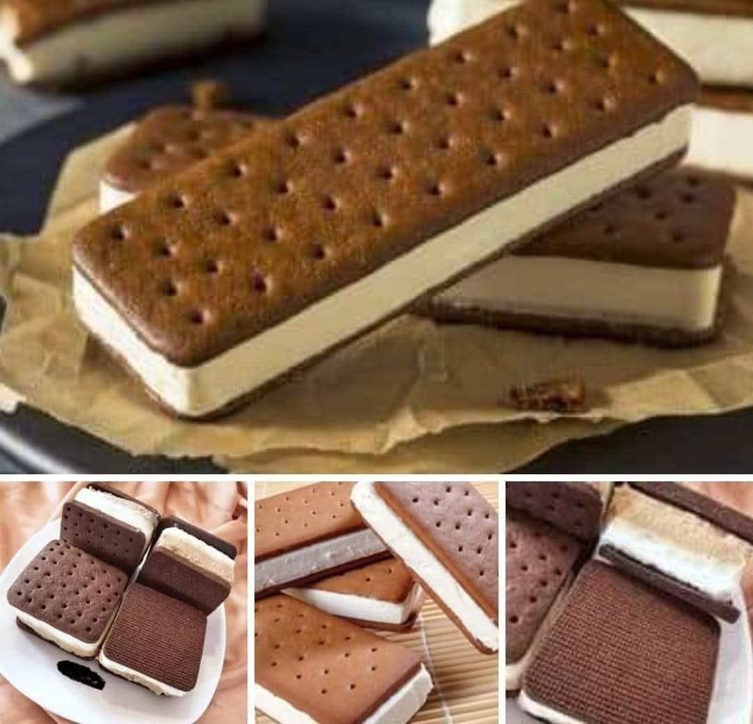 طريقة عمل ساندويتش ايس كريم بكل سهولة