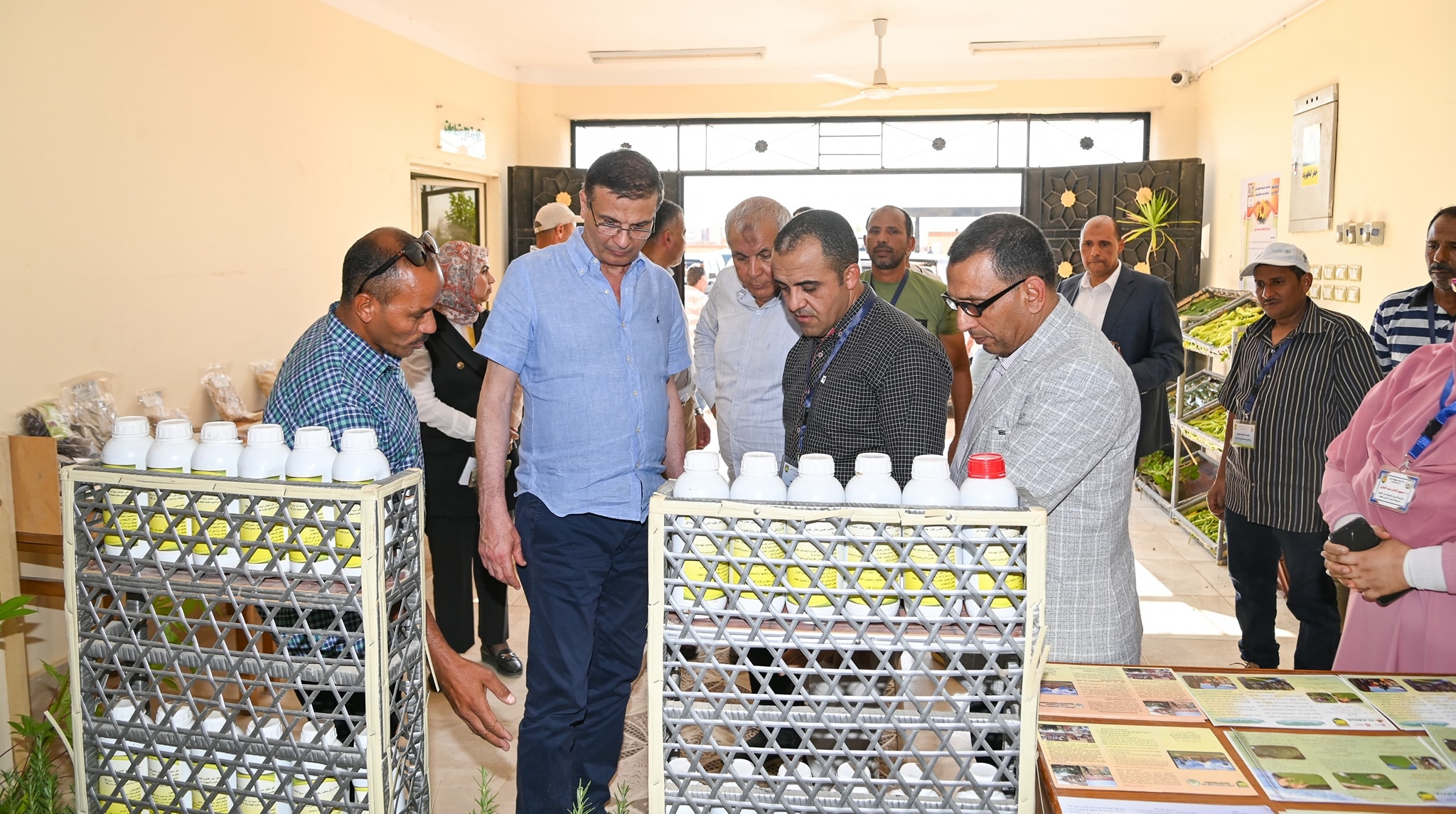 وزير الزراعة يشيد بدور مركز بحوث الصحراء فى مجال البحوث التطبيقية