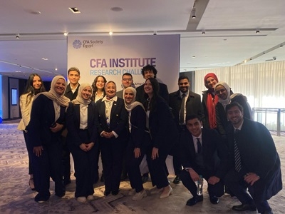 جامعة عين شمس تحصد الميدالية البرونزية فى مسابقة CFA لعام 2025