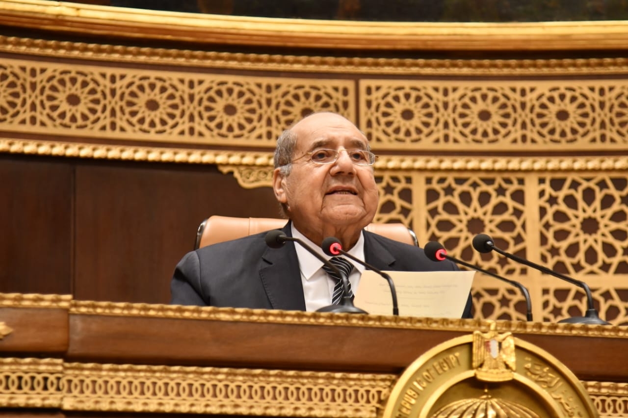 كلمة رئيس مجلس الشيوخ بالجلسة الختامية لدور الانعقاد الخامس
