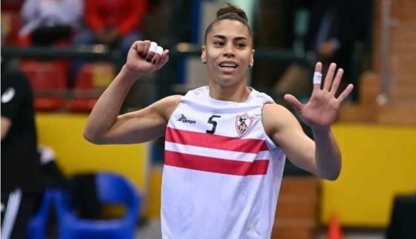 نيرة الأحمر تكشف اسباب رحيل البرازيلية ميلكا عن طائرة الزمالك