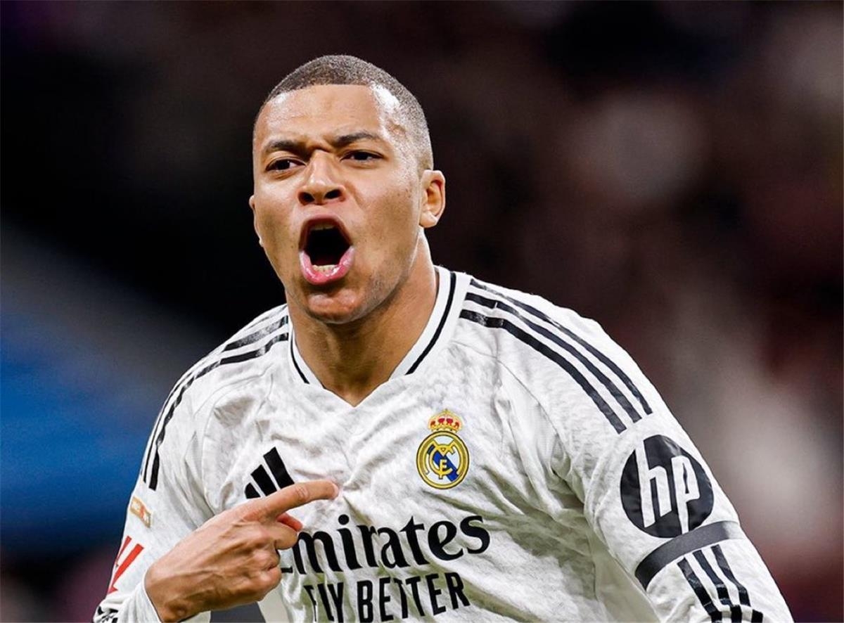 مبابي يسجل هدف ريال مدريد الثاني أمام ريال سوسيداد