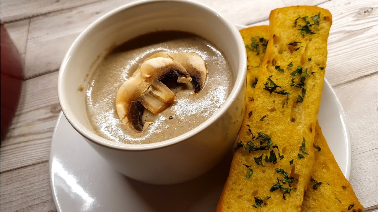 شوربة المشروم المغذية