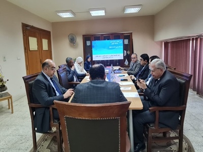 نادي جامعة حلوان يعقد اجتماعه الدوري لمناقشة خطط التطوير والأنشطة