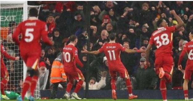 معلق مباراة ليفربول وكريستال بالاس