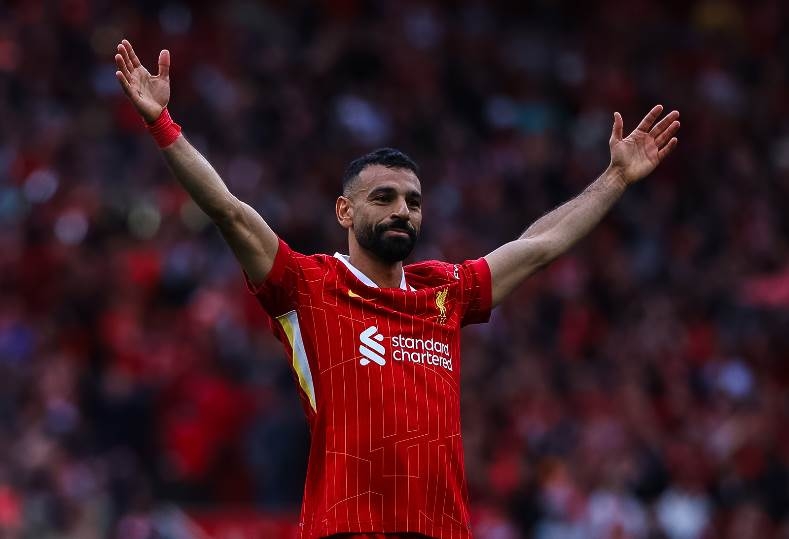 صلاح رجل مباراة ليفربول وكريستال بالاس بالدوري الإنجليزي