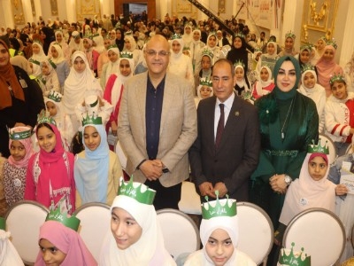 خلال إحتفالية كبرى على مستوى مدينة شبرا الخيمة..