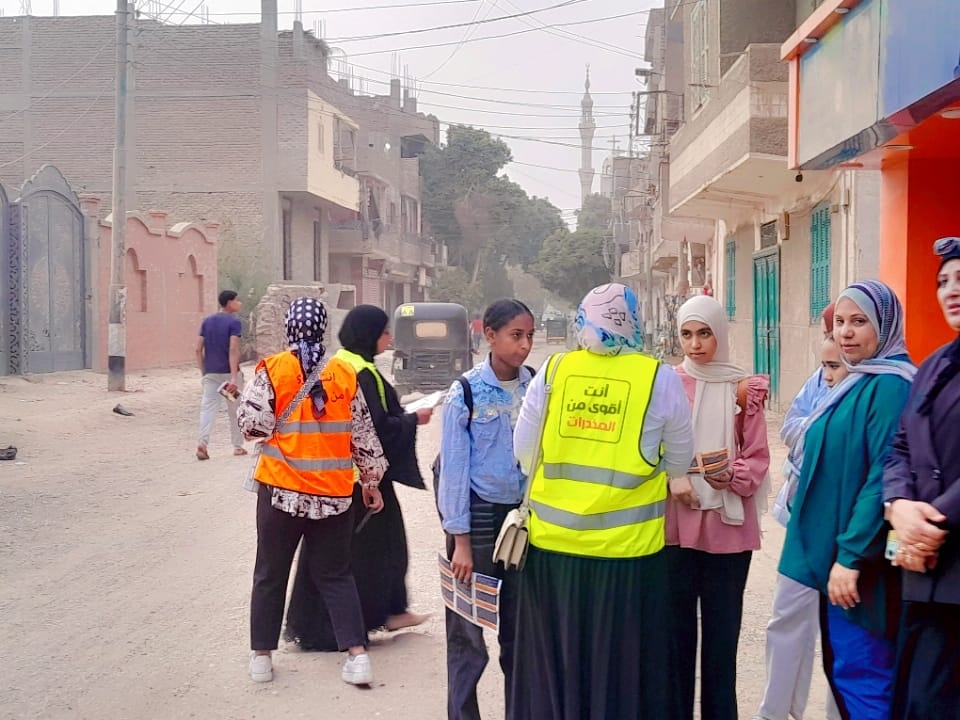 حماية الطفل وصندوق مكافحة الإدمان بالقرنة غرب الأقصر