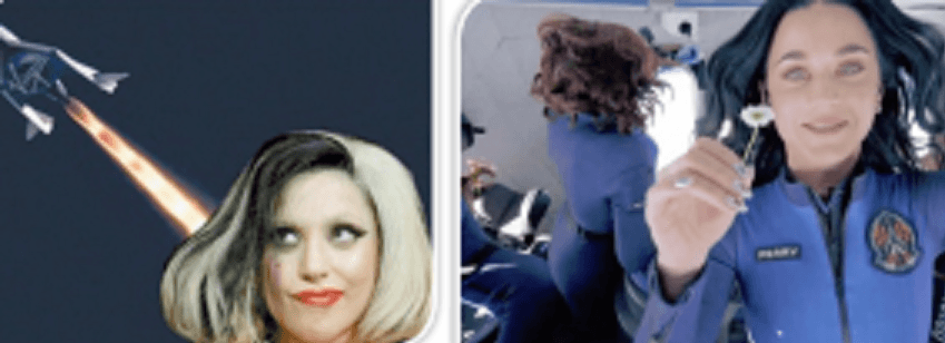 كاتي بيري.. أول نجمة بوب تغني في الفضاء