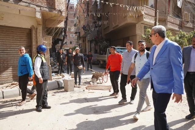 الجندى يتابع تطوير ميدان البدوى ومحور منوف ومستشفى طنطا