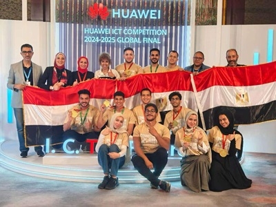 حاسبات عين شمس تحصد المركز الأول في المسابقة العالمية "هواوي"