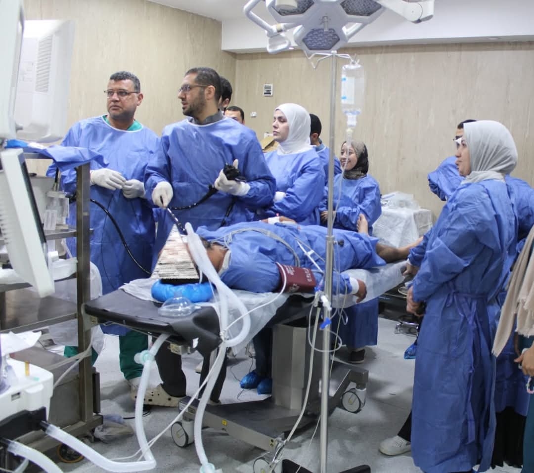 بالمستشفى الجامعى ببنى سويف :أول عملية شق لعضلة الفؤاد بجهازPOEM