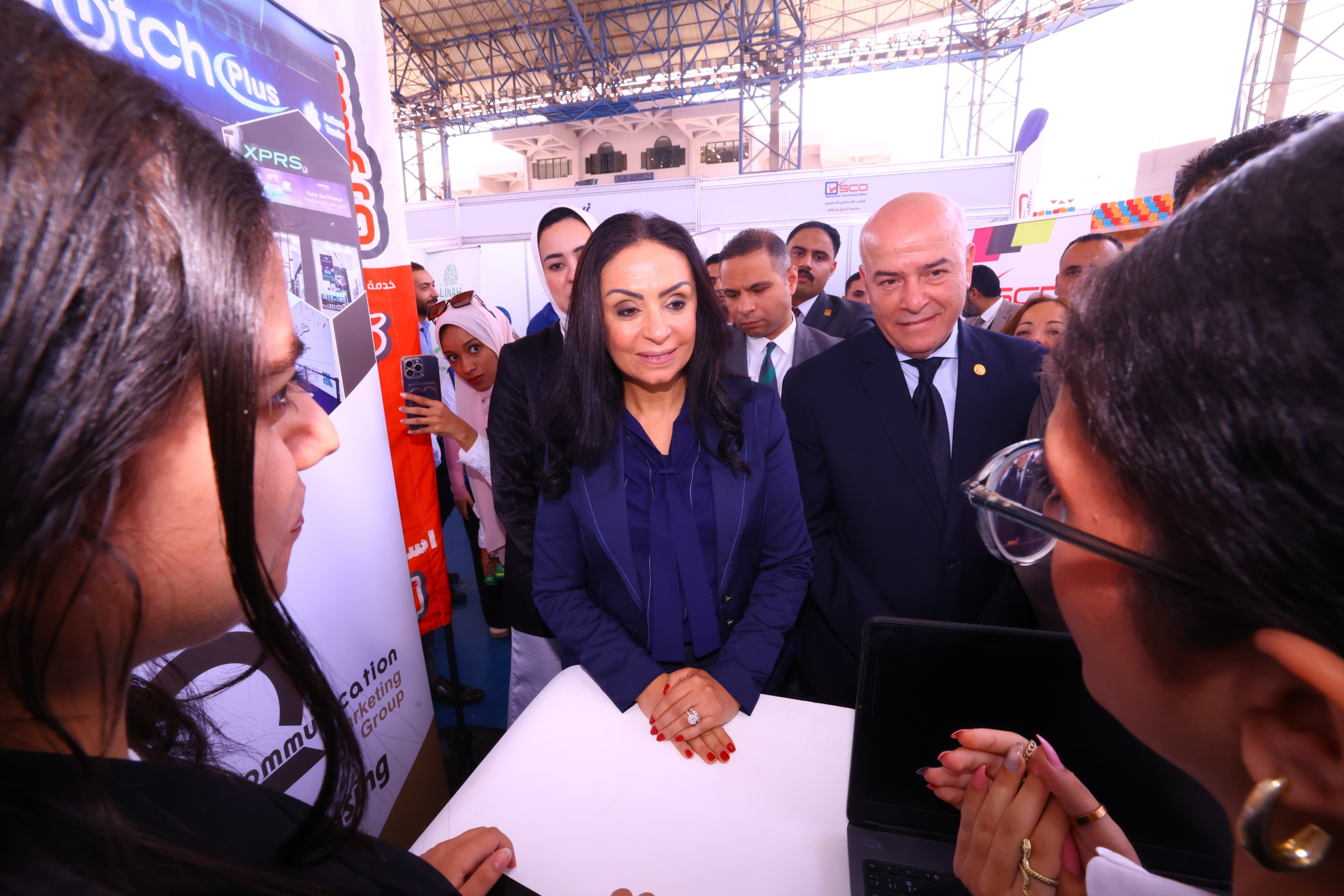 وزيرة التضامن تفتتح ملتقى فرصة حياة للتوظيف لتوفير 7000 فرصة عمل